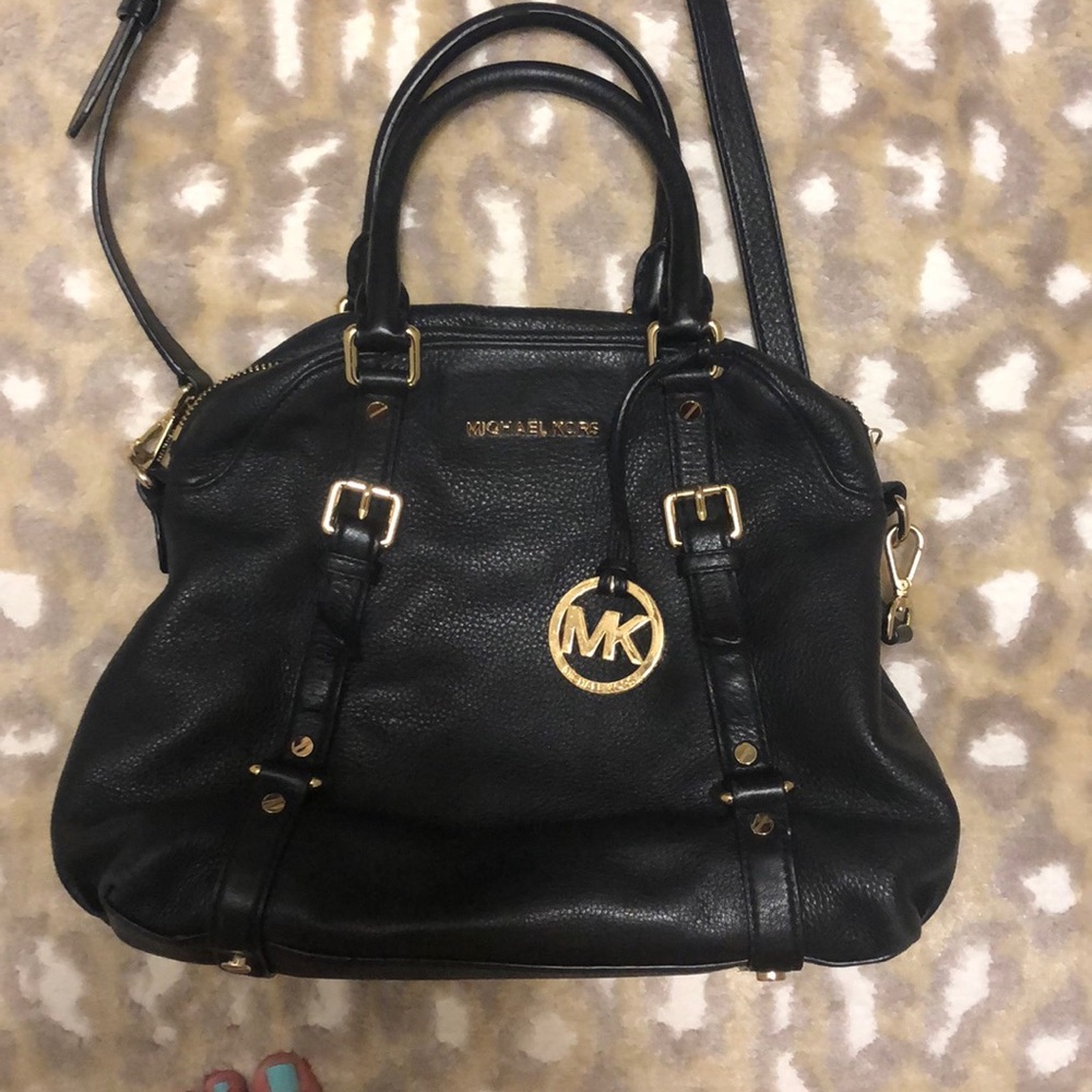 Michael Kors leather satchel